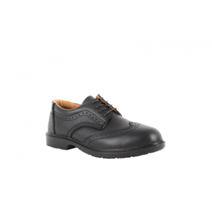 Leather Brogue Safety Shoes S1P