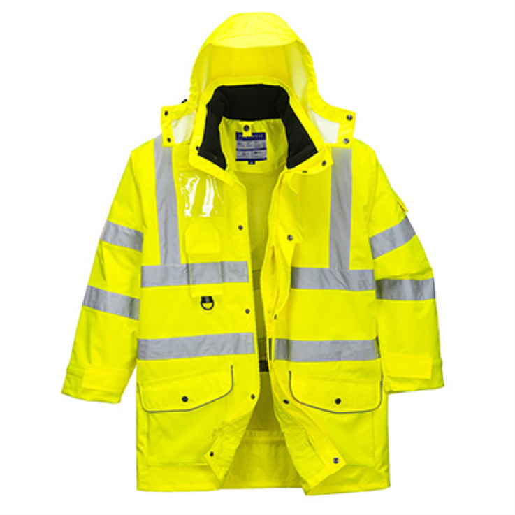 Hi-Vis 7 in 1 Traffic Jacket