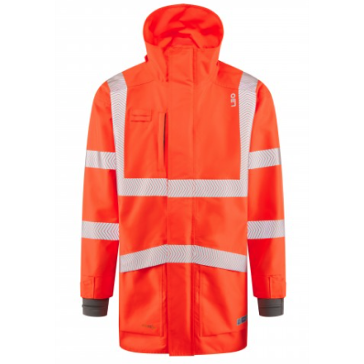 LEO Clovelly EcoViz 15K Performance+ Breathable Anorak