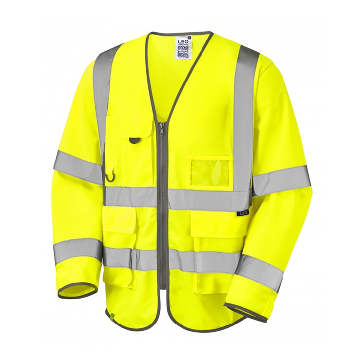 LEO WRAFTON ISO 20471 Class 3 Sleeved Superior Waistcoat