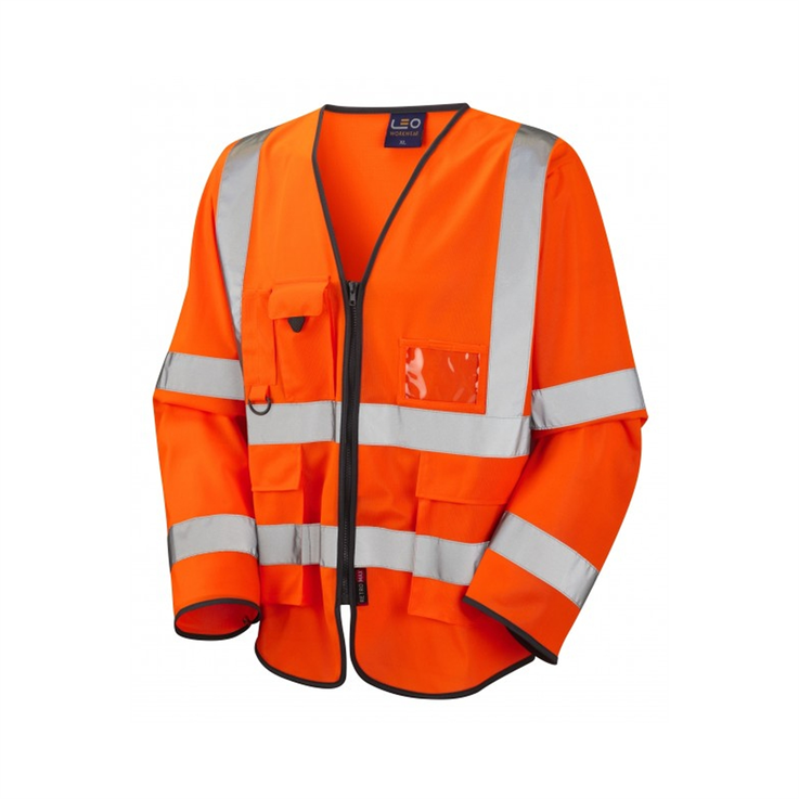 LEO WRAFTON ISO 20471 Class 3 Sleeved Superior Waistcoat