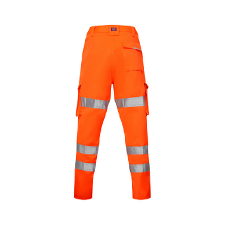 LEO PENNYMOOR ISO 20471 Class 2 Women's Poly/Cotton Cargo Trouser - Orange