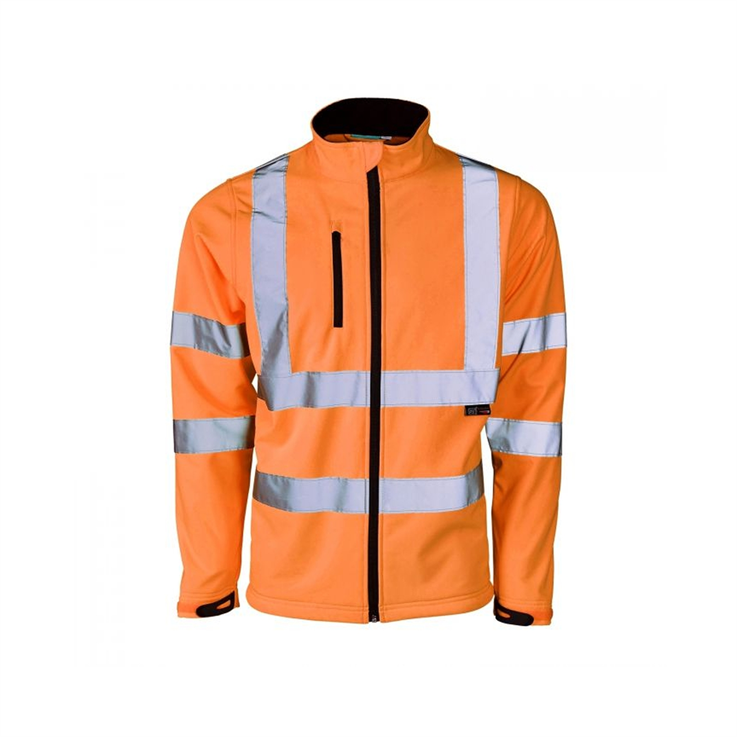 Hi-Vis Softshell Jacket - Orange Class 3 GO/RT 3279