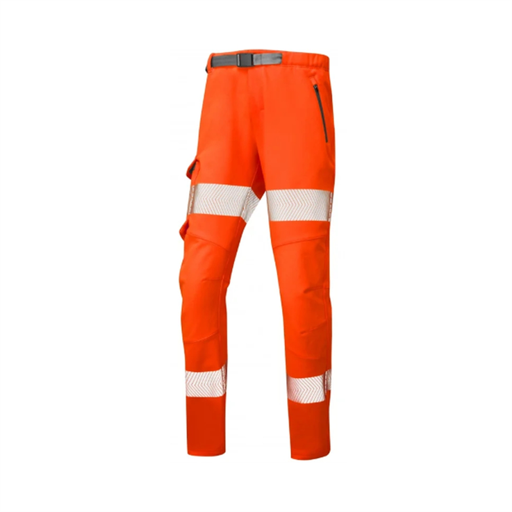 LEO STARCROSS ISO 20471 Class 2 Women's Stretch Work Trouser - Orange