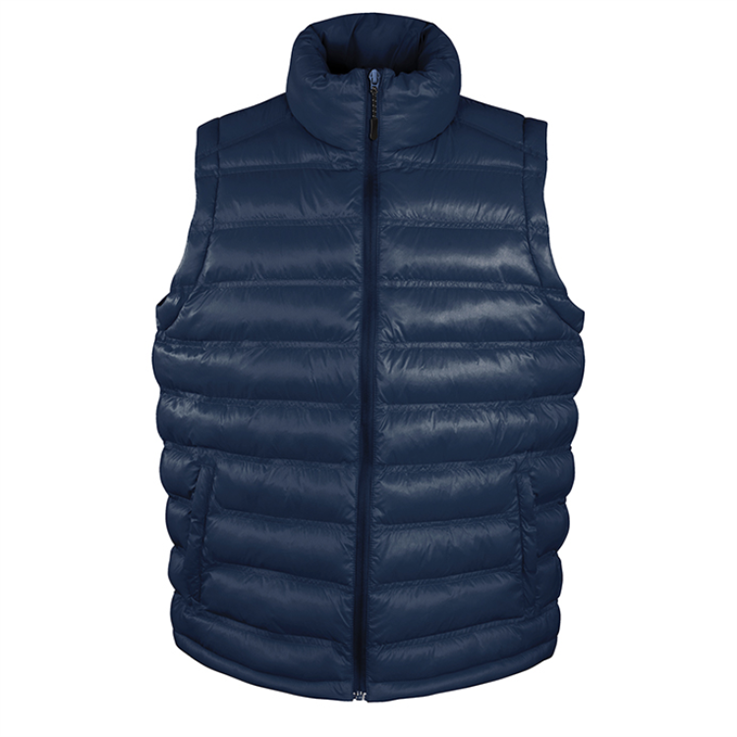 Mens Ice Bird Padded Gilet Navy