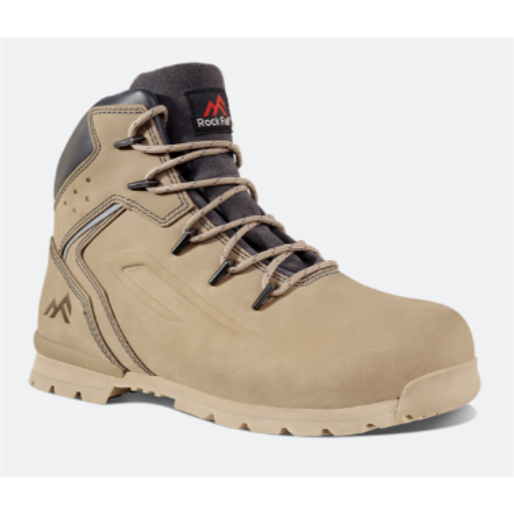 Rock Fall RF380 Dallas Nubuck Boot - Stone