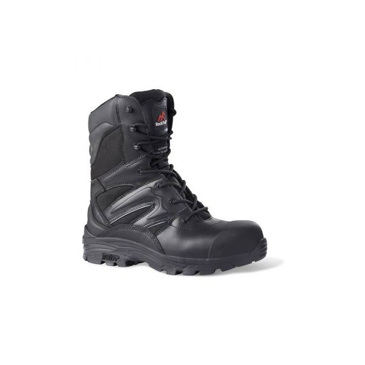 Rock Fall RF4500 Titanium Waterproof Metal Free Safety Boot - Black
