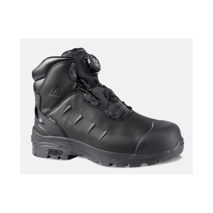 Rock Fall Lava Non-Metallic Safety Boot with BOA fit system Black