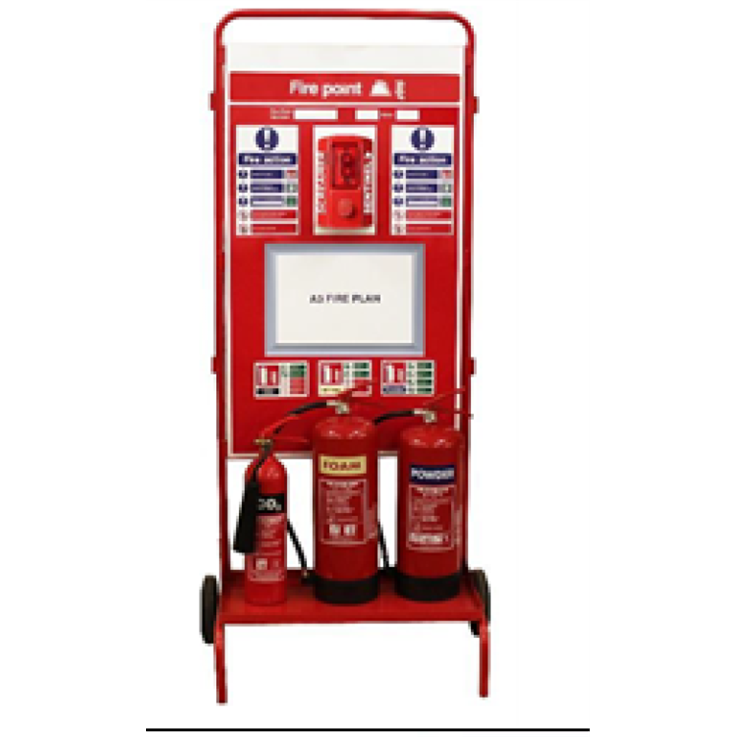Fire Extinguisher Responder Station -with Scream Alarm