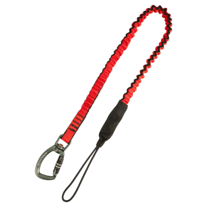 GRIPPS Bungee Tether Dual-Action Carabiner - 7kg / 15lb