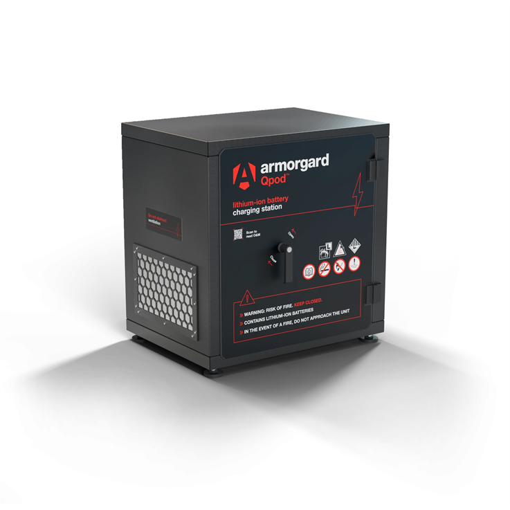 Armorgard Qpod -Indoor Battery Charging