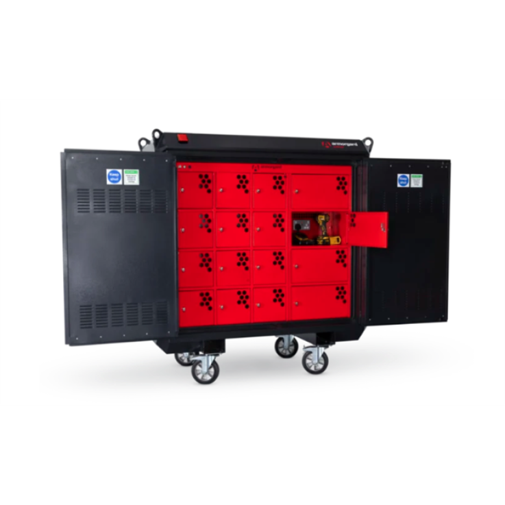 Armorgard Volthub™ Li-Ion Battery Charging Unit 240V - 1770 x 750 x 1820  (carriage charge applies)
