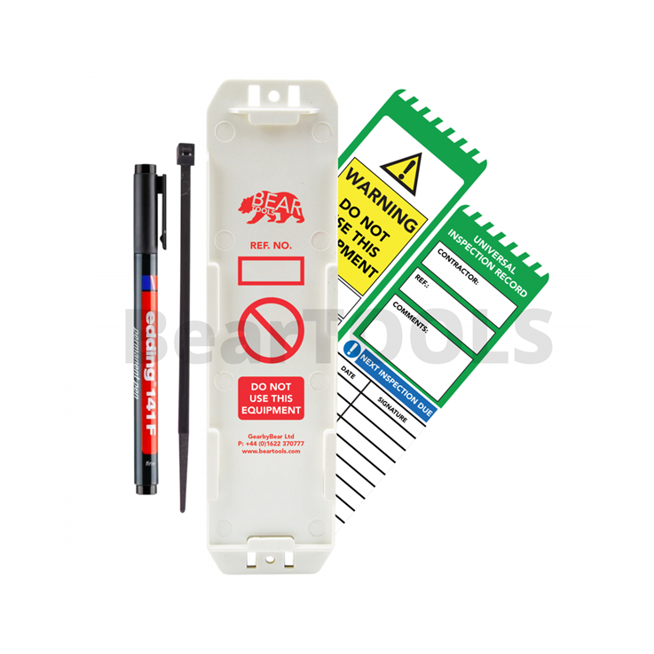 BearTOOLS Universal Inspection Record Kit- pk10