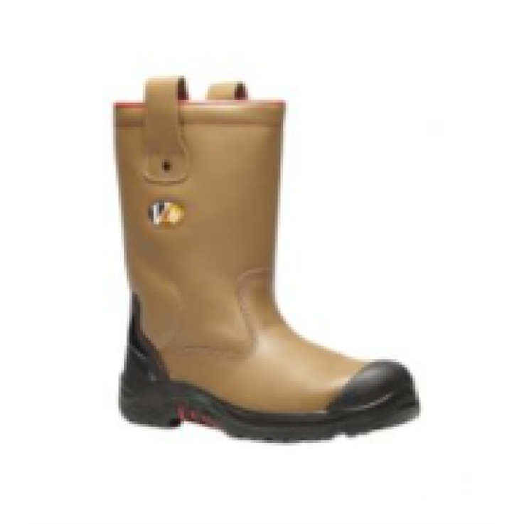 V12 Grizzly IGS Lined Scuff Cap Rigger Boots