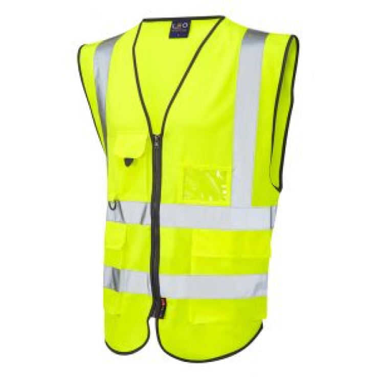 Hi-Vis Executive Waistcoat - Yellow