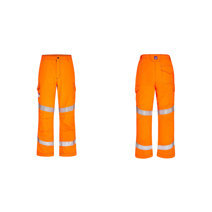 VAILOSg HURTH FR AS EA HV Cargo Trousers Int Kneepad Orange