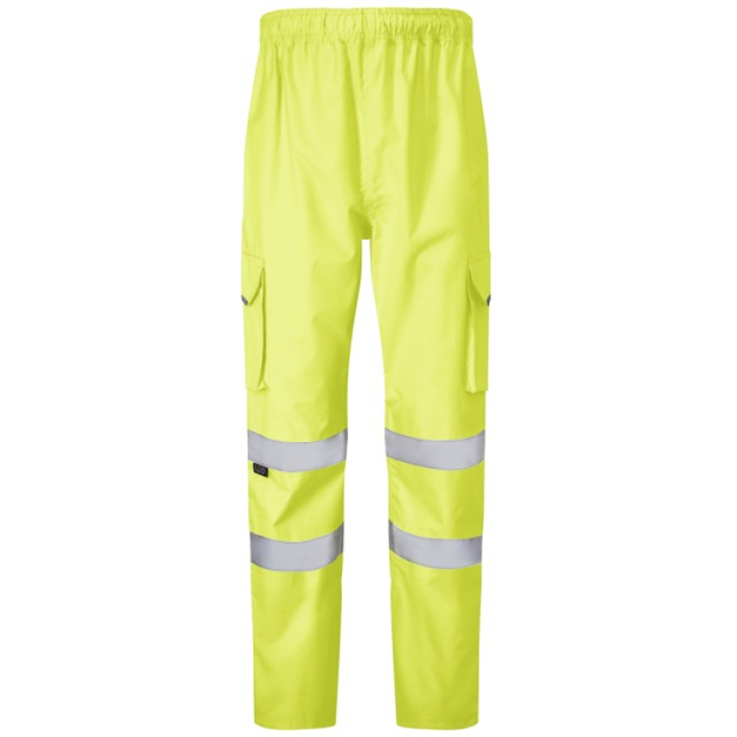 LEO Appledore ISO 20471 Class 1 Cargo Overtrouser - Yellow