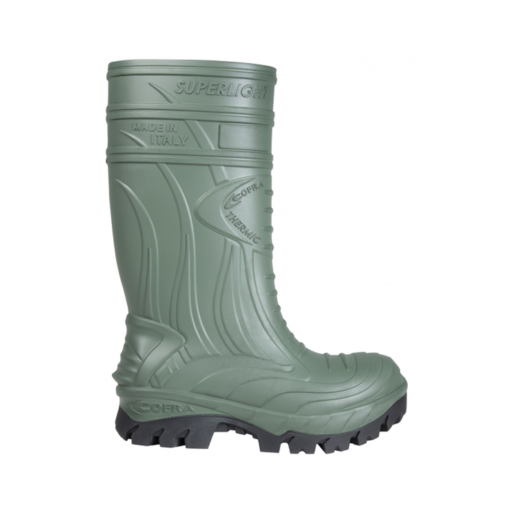 Cofra Thermic  PU Wellington Boot -Green