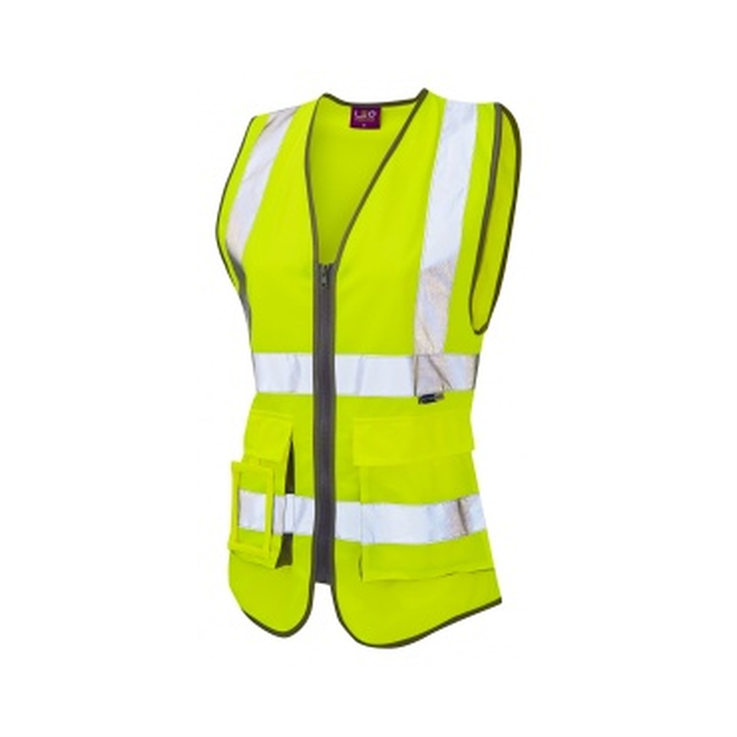 LEO LYNMOUTH ISO 20471 Class 1* Women's Superior Waistcoat