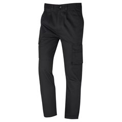 Workwear Cargo Trousers - Black