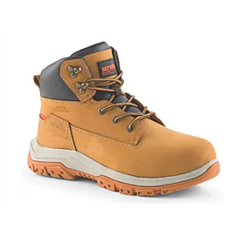 Scruffs Ridge Tan Steel Toe Cap Safety Boots - Tan