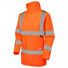 LEO CHERISTOW ISO 20471 Class 3 Women's EcoViz Anorak-Orange