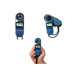 Water Proof Pocket Anemometer - 14mm backlit LCD display