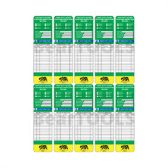 BearTOOLS Platform Safety Notice Inserts - Pk10