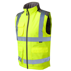 Leo TORRINGTON ISO 20471 Class 2 Bodywarmer Yellow