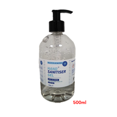 Alcohol Hand Sanitiser Gel - 500ml - Pack of 6