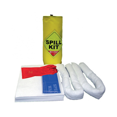 Oil & Fuel Forklift Kit in Hi-Vis Cylinder Bag - 20 Litre