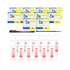BearTOOLS Excavator Inspection Record Kit -10PK