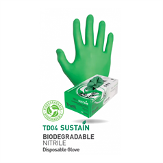Traffi Sustain Boidegradable Nitrile Disposable Glove