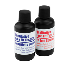 TWINPACK Bitrex™ Fit Test Solutions 2x Bottles Sensitivity & Test 1 of each - 55ml