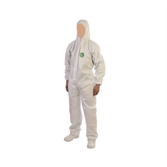 Type 5/6 Disposable Coverall – White