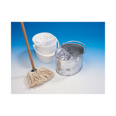 Galvanised Mop Bucket - 3 Gallon