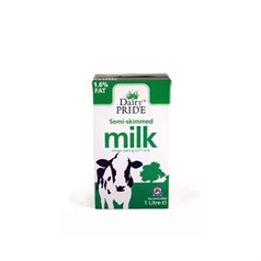 UHT Milk - 1litre, (Pack of 12)