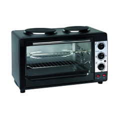 Table Top Cooker c/w hotplates and oven - W494mmxD494mmxH839mm