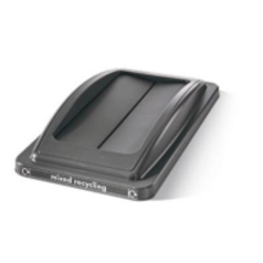 Ecosort Cans Swing Lid  - Grey