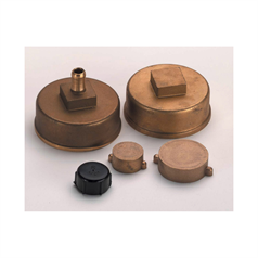 Brass Drain Test Plug Nipple