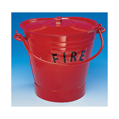 Metal Fire Bucket - 10ltr