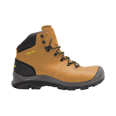 Steel Toe and Midsole Hiker Boots - Tan