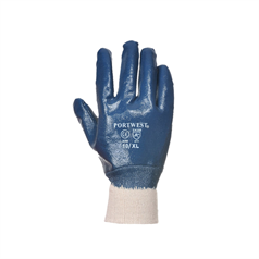Lightweight Nitrile Full Dip Knitwrist Gloves