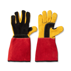 STALSEN Magma MX255 Split Leather Cut Level D Welder's Gauntlet