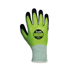 Traffi Waterproof Nitrile Cut Level C Safety Glove