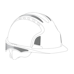 CR2 Reflective Decal Sticker Set to suit Evo 2/3 Helmets