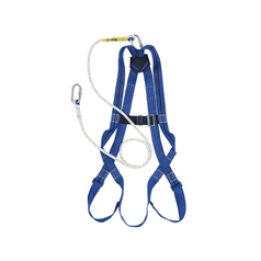 Restraint Harness Kit c/w 1.8m Lanyard - Black - Complete Kit