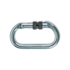 Steel Screwgate Connector / Karabiner - 18mm Opening