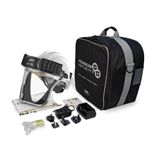 JSP PowerCap Infinity, Fully Integrated, Powered-Air Respirator (TH3R,EN12941,EN397,EN166B) - Black