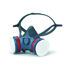 Moldex 7000 Half Mask & ABEK1 P3 Filter Cartridge & Particulate Filter Complete in Lidded Tub - M